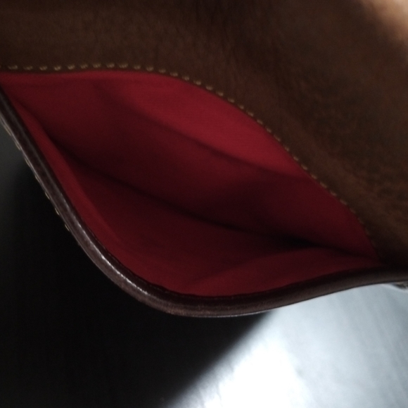 Vintage Dooney and Bourke crossbody bag suade - Picture 2 of 12